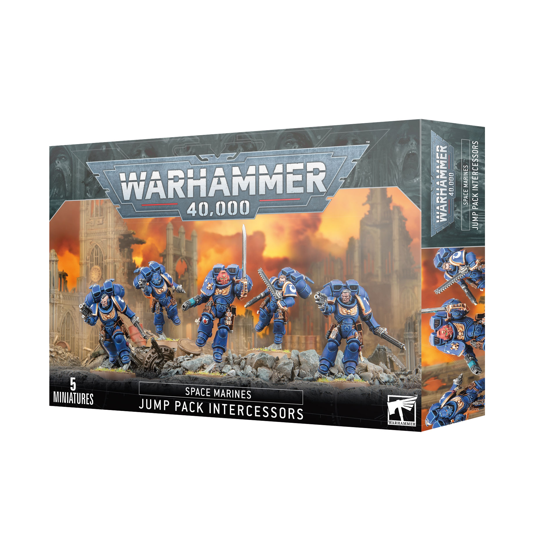 Warhammer 40k: Assault Intercessors with Jump Packs